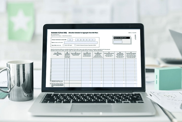 Form 940 Schedule R